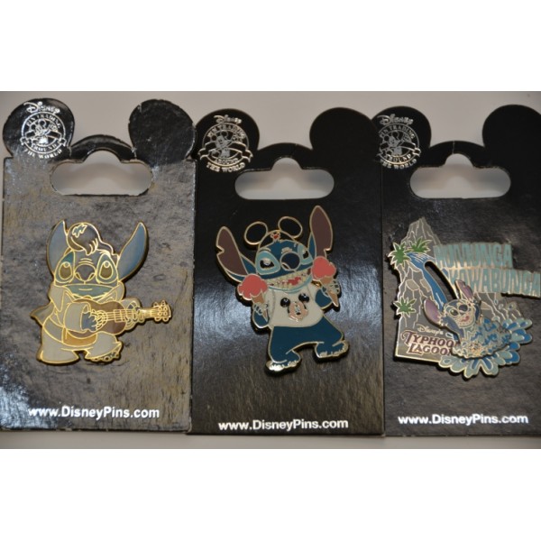 Trading Pins from Stitch Set of 3